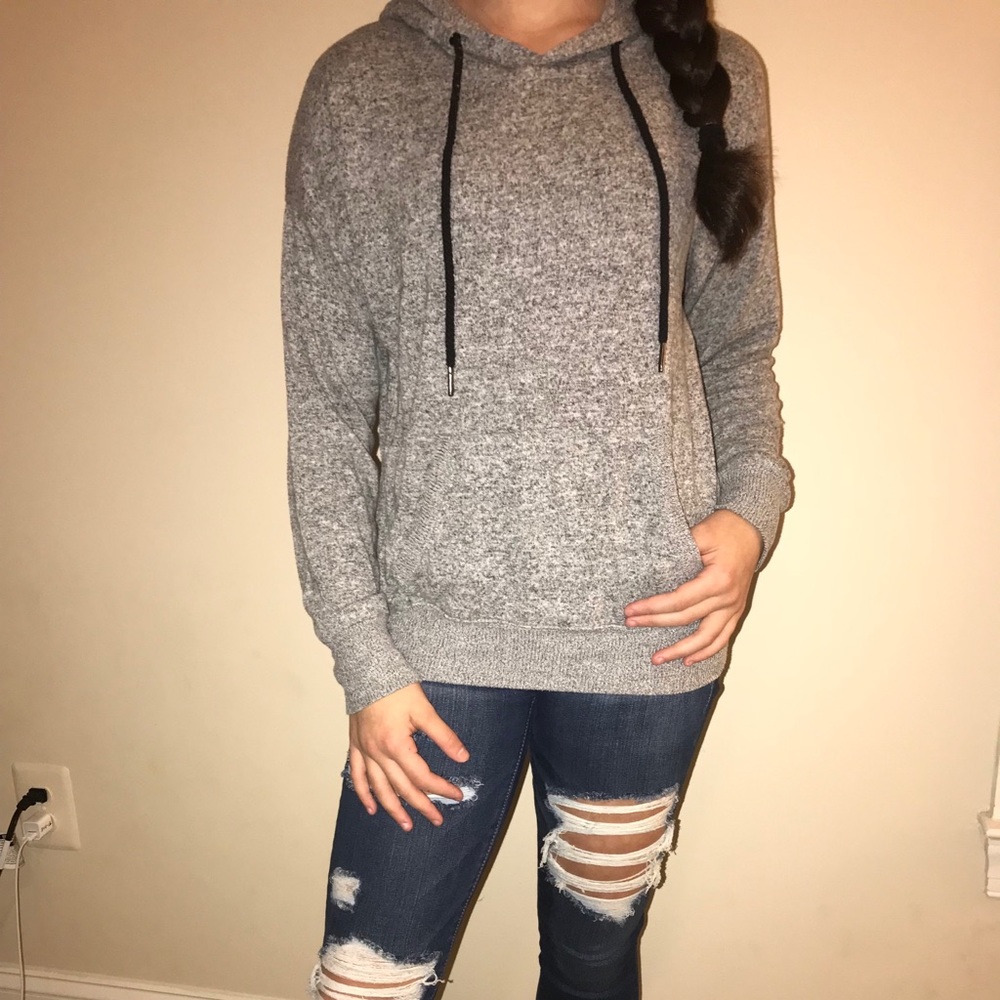 Comfy grey pull over